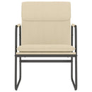 vidaXL krémszínű szövet pihenőszék 55 x 64 x 80 cm