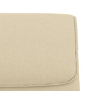 vidaXL krémszínű szövet pad 100 x 64 x 80 cm