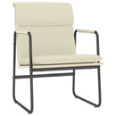 vidaXL krémszínű műbőr pihenőszék 55 x 64 x 80 cm