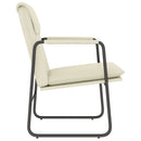 vidaXL krémszínű műbőr pihenőszék 55 x 64 x 80 cm