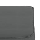 vidaXL szürke műbőr pad 100 x 64 x 80 cm