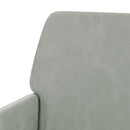 vidaXL világosszürke bársonyfotel 62 x 79 x 79 cm