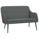vidaXL sötétszürke szövetpad 110 x 76 x 80 cm