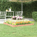 vidaXL tömör duglászfenyő növénytartó 110 x 110 x 27 cm