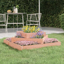 vidaXL tömör duglászfenyő növénytartó 83x83x27 cm