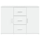 vidaXL fehér szerelt fa tálalószekrény 91x29,5x65 cm