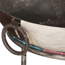 vidaXL vas tűzrakó hely 55x55x38 cm