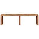 vidaXL tömör akácfa pad 160 x 38 x 45 cm