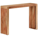 vidaXL tömör akácfa tálalóasztal 110x30x76 cm