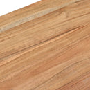vidaXL tömör akácfa tálalóasztal 110x30x76 cm