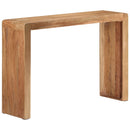 vidaXL tömör akácfa tálalóasztal 110x30x76 cm