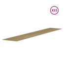 vidaXL barna fa megjelenésű PVC fali panel 2,06 m²