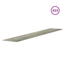 vidaXL szürke fa megjelenésű PVC fali panel 2,06 m²