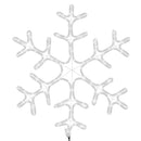 vidaXL 2 db meleg fehér karácsonyi hópehely LED-del 59 x 59 cm