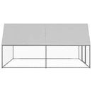 vidaXL kültéri horganyzott acél tyúkól 3x4x2 m