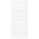 vidaXL fehér tömör fenyőfa istálló stílusú ajtó 90x1,8x204,5 cm