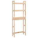 vidaXL tömör fenyőfa fürdőszoba állvány 63x26x171 cm