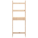 vidaXL tömör fenyőfa fürdőszoba állvány 63x26x171 cm