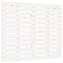 vidaXL fehér tömör fenyőfa fali fejtámla 106 x 3 x 91,5 cm