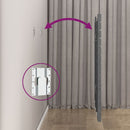 vidaXL szürke tömör fenyőfa fali fejtámla 106 x 3 x 91,5 cm