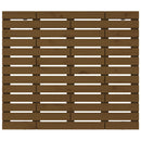 vidaXL mézbarna tömör fenyőfa fali fejtámla 96 x 3 x 91,5 cm