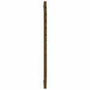 vidaXL mézbarna tömör fenyőfa fali fejtámla 96 x 3 x 91,5 cm
