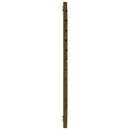 vidaXL mézbarna tömör fenyőfa fali fejtámla 146 x 3 x 91,5 cm