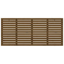 vidaXL mézbarna tömör fenyőfa fali fejtámla 156 x 3 x 91,5 cm