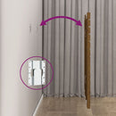 vidaXL mézbarna tömör fenyőfa fali fejtámla 156 x 3 x 91,5 cm