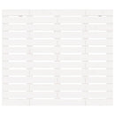 vidaXL fehér tömör fenyőfa fali fejtámla 81 x 3 x 91,5 cm