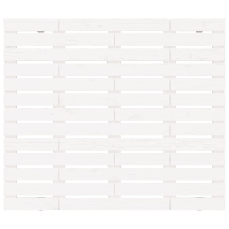 vidaXL fehér tömör fenyőfa fali fejtámla 81 x 3 x 91,5 cm