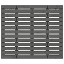 vidaXL szürke tömör fenyőfa fali fejtámla 81 x 3 x 91,5 cm