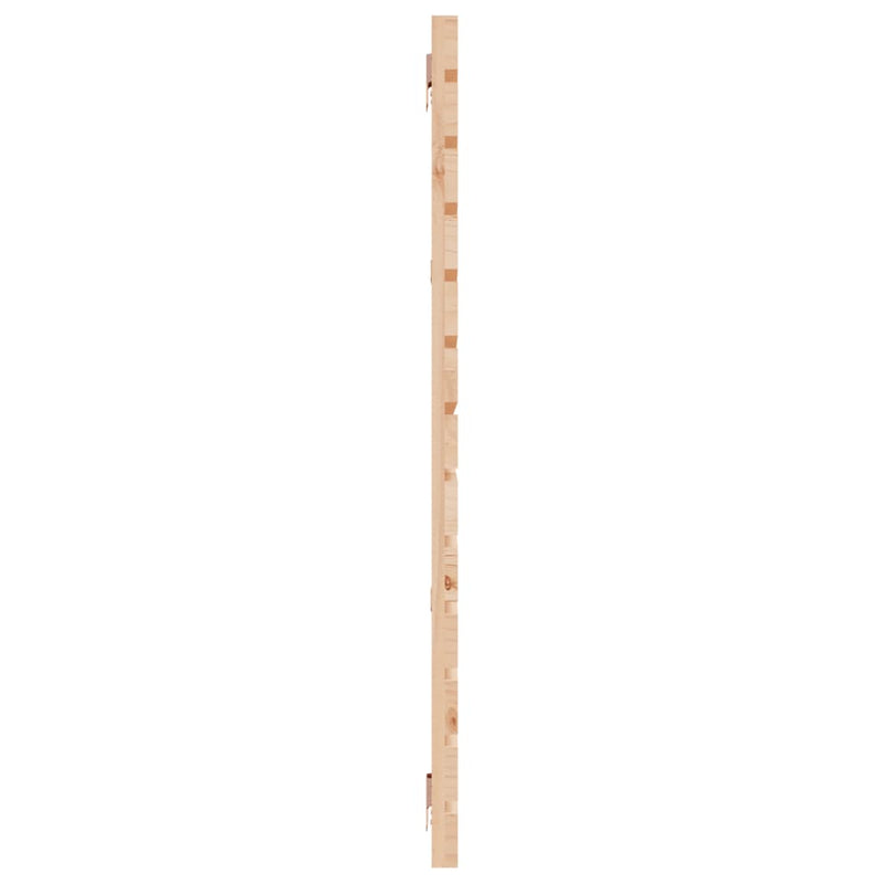 vidaXL tömör fenyőfa fali fejtámla 166 x 3 x 91,5 cm