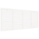 vidaXL fehér tömör fenyőfa fali fejtámla 166 x 3 x 91,5 cm
