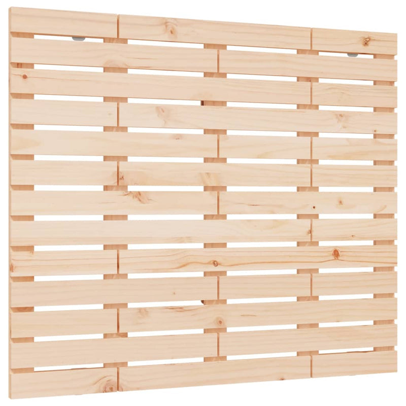 vidaXL tömör fenyőfa fali fejtámla 141 x 3 x 91,5 cm