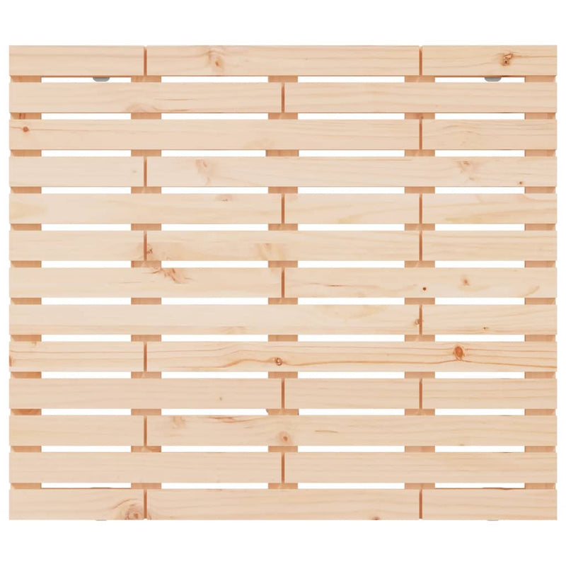 vidaXL tömör fenyőfa fali fejtámla 141 x 3 x 91,5 cm