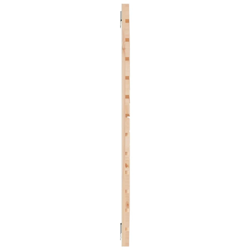 vidaXL tömör fenyőfa fali fejtámla 141 x 3 x 91,5 cm