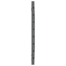 vidaXL szürke tömör fenyőfa fali fejtámla 106 x 3 x 63 cm