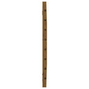 vidaXL mézbarna tömör fenyőfa fali fejtámla 106 x 3 x 63 cm