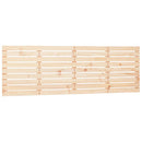 vidaXL tömör fenyőfa fali fejtámla 206 x 3 x 63 cm