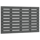 vidaXL szürke tömör fenyőfa fali fejtámla 96 x 3 x 63 cm