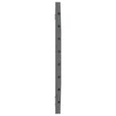 vidaXL szürke tömör fenyőfa fali fejtámla 96 x 3 x 63 cm