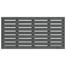 vidaXL szürke tömör fenyőfa fali fejtámla 141x3x63 cm