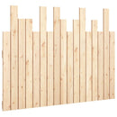 vidaXL tömör fenyőfa fali fejtámla 108 x 3 x 80 cm