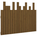 vidaXL mézbarna tömör fenyőfa fali fejtámla 108 x 3 x 80 cm