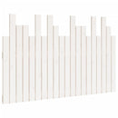 vidaXL fehér tömör fenyőfa fali fejtámla 127,5 x 3 x 80 cm