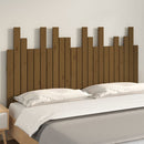 vidaXL mézbarna tömör fenyőfa fali fejtámla 146,5 x 3 x 80 cm
