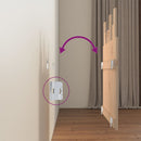 vidaXL tömör fenyőfa fali fejtámla 82,5 x 3 x 80 cm