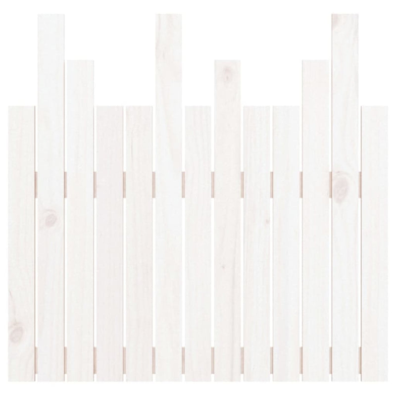 vidaXL fehér tömör fenyőfa fali fejtámla 82,5 x 3 x 80 cm