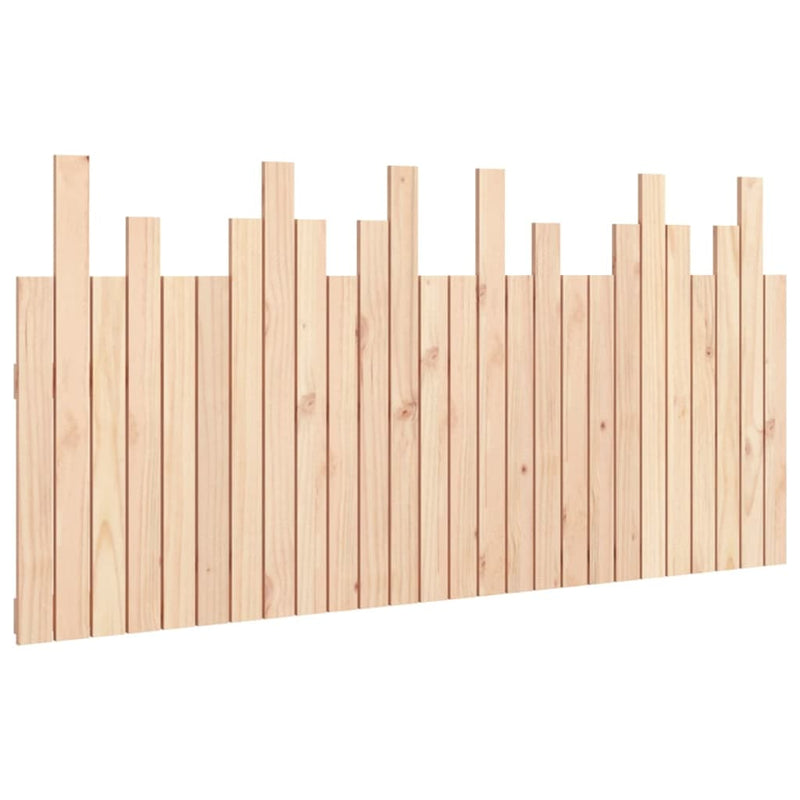 vidaXL tömör fenyőfa fali fejtámla 166 x 3 x 80 cm